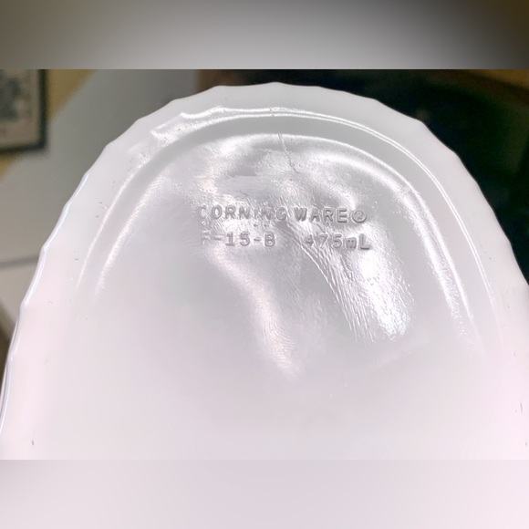 Vintage Corningware French White f-15-b 475ml Individual Casserole Augratin - Picture 8 of 12